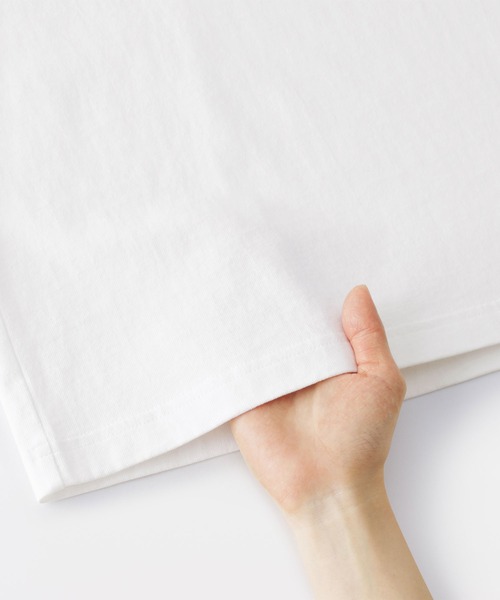 無印良品（ムジルシリョウヒン）の「紳士　洗いざらし太番手クルーネック長袖Ｔシャツ（Tシャツ/カットソー・メンズ・ブラウン系/スモーキーグリーン系/チャコールグレー/ブルー系/ホワイト・L/XL/S/M）」の21枚目の写真