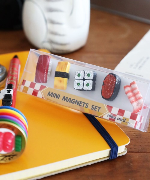 和 ミニマグネット 5Pセット（ステーショナリー）｜niko and