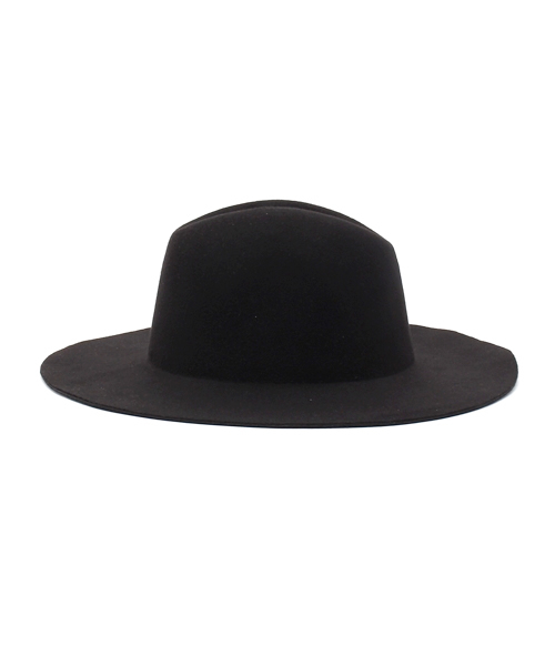 NANO universe（ナノユニバース）の「F/PEウールロングブリムハット（ハット・メンズ・ベージュ/ブラック/ブラウン・FREE）」の4枚目の写真