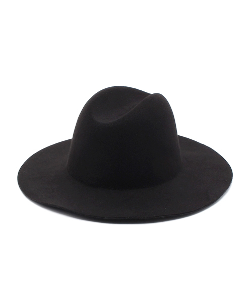 NANO universe（ナノユニバース）の「F/PEウールロングブリムハット（ハット・メンズ・ベージュ/ブラック/ブラウン・FREE）」の5枚目の写真