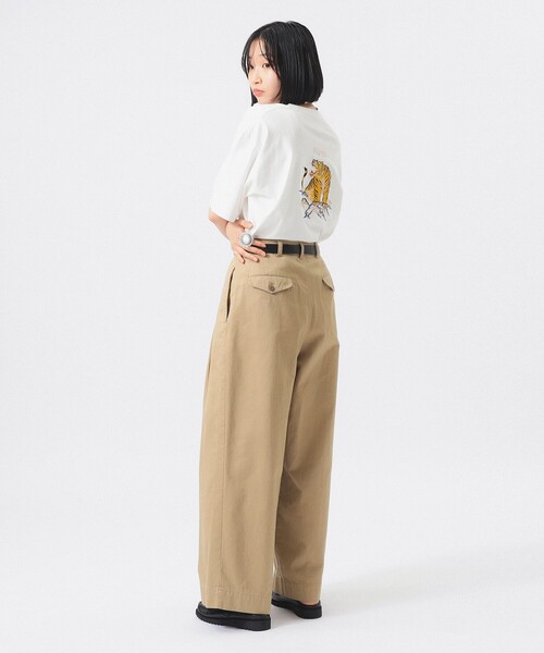 東洋エンタープライズ(トーヨーエンタープライズ)の「【別注】テーラー東洋 / 50th 50% スカ Tシャツ(Tシャツ/カットソー・レディース・ネイビー/ホワイト/ブラック・ONE SIZE)」の5枚目の写真