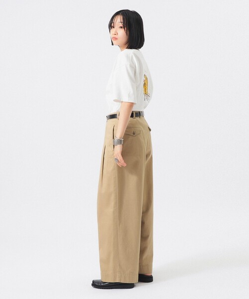 東洋エンタープライズ(トーヨーエンタープライズ)の「【別注】テーラー東洋 / 50th 50% スカ Tシャツ(Tシャツ/カットソー・レディース・ネイビー/ホワイト/ブラック・ONE SIZE)」の6枚目の写真