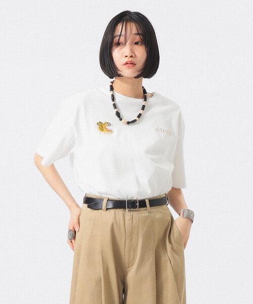 東洋エンタープライズ(トーヨーエンタープライズ)の「【別注】テーラー東洋 / 50th 50% スカ Tシャツ(Tシャツ/カットソー・レディース・ネイビー/ホワイト/ブラック・ONE SIZE)」の8枚目の写真