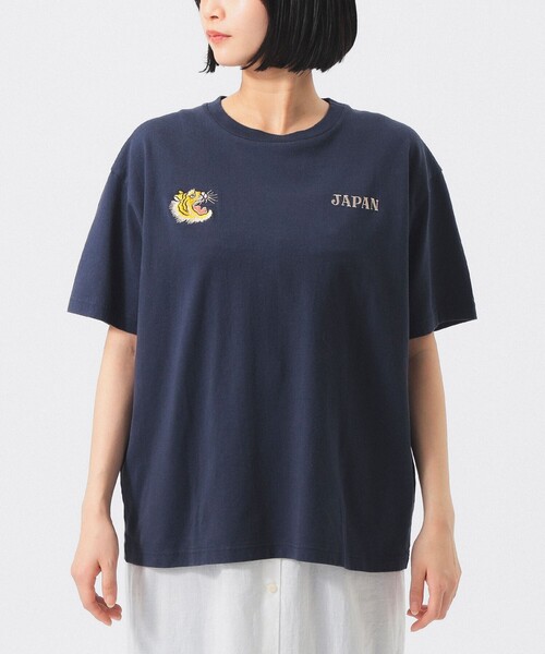 東洋エンタープライズ(トーヨーエンタープライズ)の「【別注】テーラー東洋 / 50th 50% スカ Tシャツ(Tシャツ/カットソー・レディース・ネイビー/ホワイト/ブラック・ONE SIZE)」の18枚目の写真