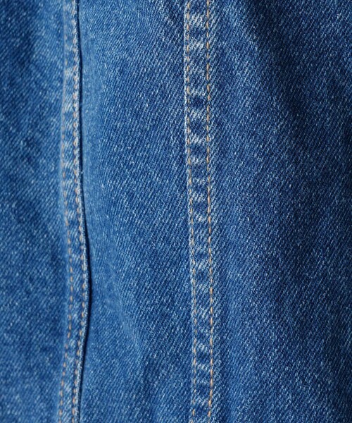 abahouse mavie（アバハウスマヴィ）の「【オリジナル】デニムショートジャケット/バルーン袖/長袖/羽織/春服（デニムジャケット・レディース・グレー/ライトブルー/サックスブルー・フリー）」の9枚目の写真