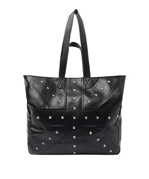 OY/オーワイ』CROSSLINE STUD TOTE BAG/クロスラインスタッズトート