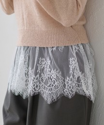 apres jour clair | 【apres jour clair】カップ付きデザインレースキャミソール(キャミソール)