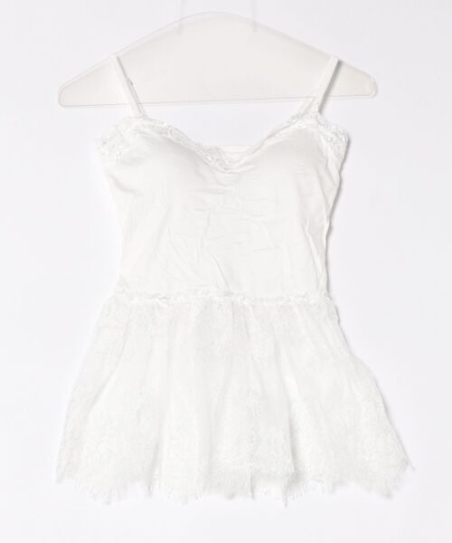 apres jour clair(アプレジュールクレア)の「【apres jour clair】カップ付きデザインレースキャミソール(キャミソール・レディース・オフホワイト・フリー)」の10枚目の写真