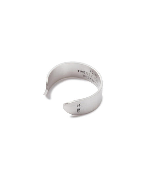 20/80(テゥエンティーエイティー)の「【20/80】トゥエンティーエイティー/STERLING SILVER RING 8mm(リング・メンズ・シルバー・1/2)」の2枚目の写真