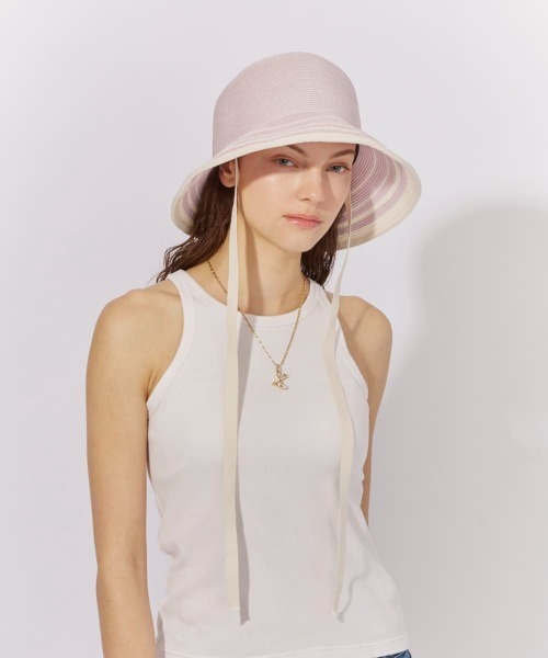 lily-rose 　Chapeau d' O ハット　新品未使用 Chapeau d' O｜シャポードオーのハット（ピンク/桃色系）通販 - ZOZOTOWN