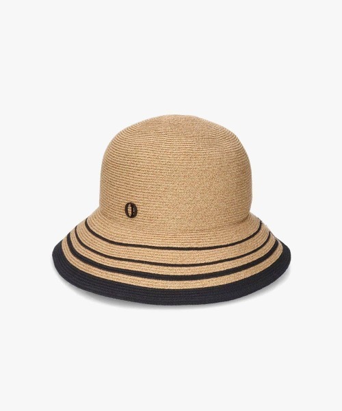 Chapeau d' O(シャポードオー)の「Chapeau d' O Lame Si_Border Hat / シャポードオー(ハット・レディース・ベージュ/ライトベージュ/ピンク・M/57.5cm)」の11枚目の写真