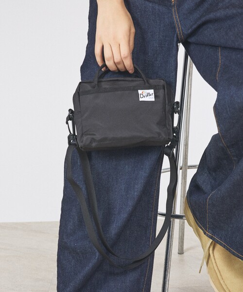 Drifter(ドリフター)の「【Drifter / ドリフター】ショルダー バッグ / ユニセックス / DFV1880(ショルダーバッグ・メンズ・ブラック/ブルー系その他/パープル・フリー)」の2枚目の写真