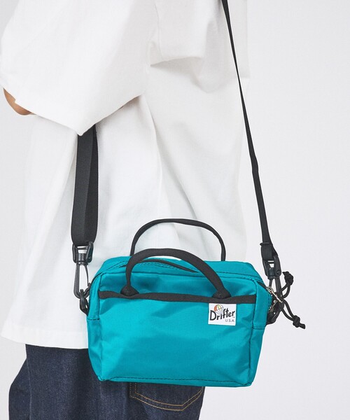 Drifter(ドリフター)の「【Drifter / ドリフター】ショルダー バッグ / ユニセックス / DFV1880(ショルダーバッグ・メンズ・ブラック/ブルー系その他/パープル・フリー)」の12枚目の写真