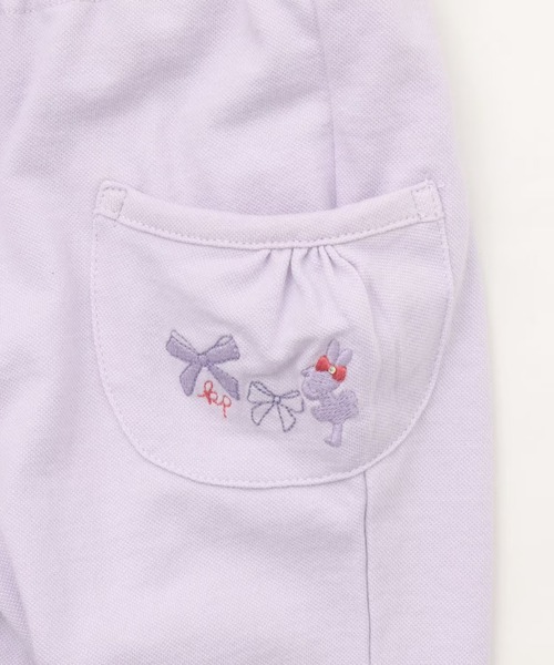 KP(ケーピー)の「デニム風ニットツイル 裾折り返しパンツ 7分丈(その他パンツ・キッズ・ネイビー/ラベンダー/ブルー・80cm/90cm/100cm/110cm/120cm/130cm/140cm/150cm/160cm)」の17枚目の写真