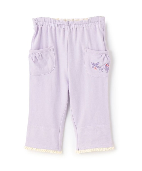 KP(ケーピー)の「デニム風ニットツイル 裾折り返しパンツ 7分丈(その他パンツ・キッズ・ネイビー/ラベンダー/ブルー・80cm/90cm/100cm/110cm/120cm/130cm/140cm/150cm/160cm)」の14枚目の写真