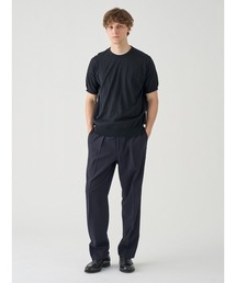 JOHN SMEDLEY（ジョンスメドレー）の「ウォッシュドウールホップサック　テーパードトラウザー（その他パンツ）」