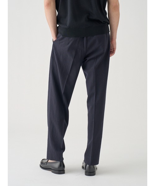 JOHN SMEDLEY(ジョンスメドレー)の「ウォッシュドウールホップサック テーパードトラウザー(その他パンツ・メンズ・ネイビー・2/3)」の8枚目の写真