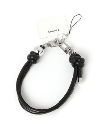 LAKOLE | シルバービーズハンドストラップ / 644825(スマホグッズ)