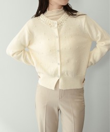 on:nue（オンニュ）の「【on:nue】[着用動画あり！] ラメパールニットカーディガン  /2026 SS COLLECTION（カーディガン/ボレロ）」