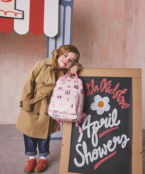 Cath Kidston(キャスキッドソン)の「キッズ ミディアム バックパック Queenies London(ショルダーバッグ・レディース・ピンク・FREE)」の3枚目の写真