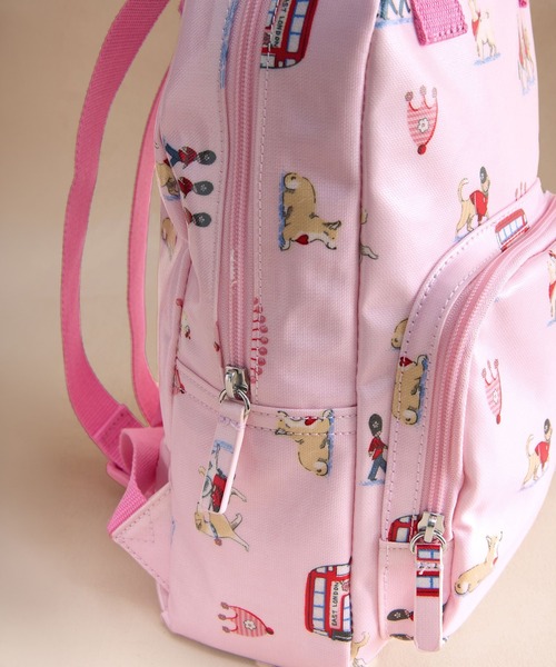 Cath Kidston(キャスキッドソン)の「キッズ ミディアム バックパック Queenies London(ショルダーバッグ・レディース・ピンク・FREE)」の7枚目の写真