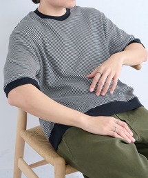【Healthknit】26SS Basic Waffle Ribbed-Hem Crewneck S/S 633S