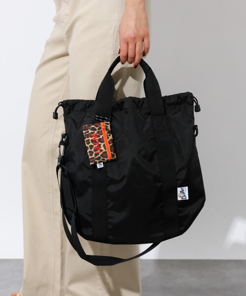 Drifter（ドリフター）の「【Drifter/ドリフター】LUNE TOTE/ルナトート/トートバッグ（トートバッグ・レディース・エメラルド/ブラック/その他1/パープル・フリー）」の9枚目の写真