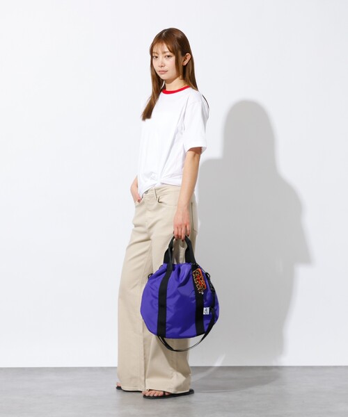 Drifter（ドリフター）の「【Drifter/ドリフター】LUNE TOTE/ルナトート/トートバッグ（トートバッグ・レディース・エメラルド/ブラック/その他1/パープル・フリー）」の10枚目の写真