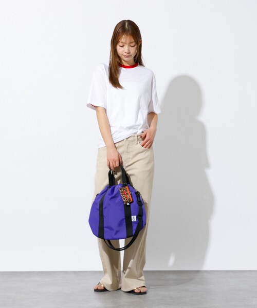 Drifter（ドリフター）の「【Drifter/ドリフター】LUNE TOTE/ルナトート/トートバッグ（トートバッグ・レディース・エメラルド/ブラック/その他1/パープル・フリー）」の11枚目の写真