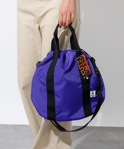 Drifter（ドリフター）の「【Drifter/ドリフター】LUNE TOTE/ルナトート/トートバッグ（トートバッグ・レディース・エメラルド/ブラック/その他1/パープル・フリー）」の13枚目の写真