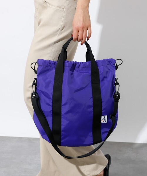 Drifter（ドリフター）の「【Drifter/ドリフター】LUNE TOTE/ルナトート/トートバッグ（トートバッグ・レディース・エメラルド/ブラック/その他1/パープル・フリー）」の14枚目の写真