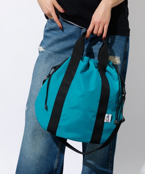 Drifter（ドリフター）の「【Drifter/ドリフター】LUNE TOTE/ルナトート/トートバッグ（トートバッグ・レディース・エメラルド/ブラック/その他1/パープル・フリー）」の16枚目の写真
