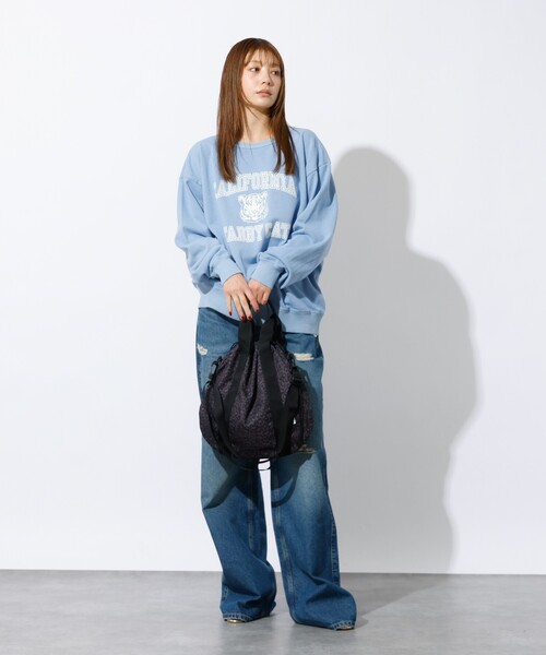 Drifter（ドリフター）の「【Drifter/ドリフター】LUNE TOTE/ルナトート/トートバッグ（トートバッグ・レディース・エメラルド/ブラック/その他1/パープル・フリー）」の18枚目の写真