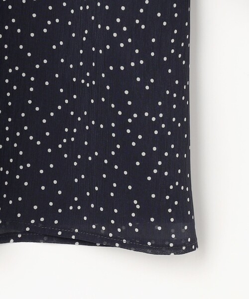 J.PRESS(ジェイプレス)の「シアードットプリント カットソー(Tシャツ/カットソー・レディース・ベージュ系5/ネイビー系5・MEDIUM/LARGE)」の12枚目の写真