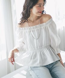 La boutique BonBon（ラブティックボンボン）の「【復刻】シャーリングギャザーブラウス（シャツ/ブラウス）」