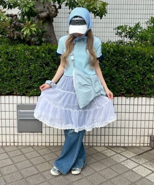 WC(ダブル シー)の「《新色登場★》3WAYリボンパファーバッグ(ショルダーバッグ・レディース・サックスブルー/ピンク/ホワイト系その他/ブラック系その他・FREE)」の10枚目の写真