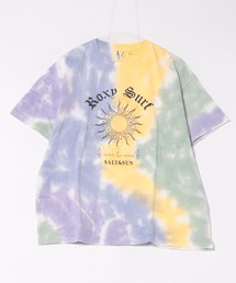 ROXY ウィメンズ MAKE SOME WAVES Tシャツ 【2026年春夏モデル】/ロキシータイダイ半袖Tシャツ