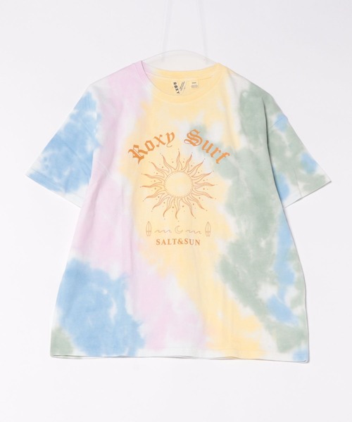 ROXY(ロキシー)の「ROXY ウィメンズ MAKE SOME WAVES Tシャツ 【2026年春夏モデル】/ロキシータイダイ半袖Tシャツ(Tシャツ/カットソー・レディース・その他/マルチ・LARGE/MEDIUM)」の2枚目の写真