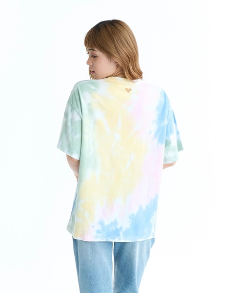 ROXY(ロキシー)の「ROXY ウィメンズ MAKE SOME WAVES Tシャツ 【2026年春夏モデル】/ロキシータイダイ半袖Tシャツ(Tシャツ/カットソー・レディース・その他/マルチ・LARGE/MEDIUM)」の3枚目の写真