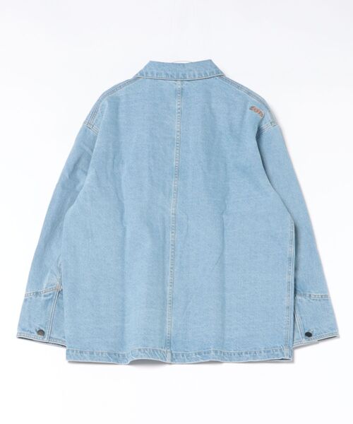 Kappa(カッパ)の「≪Kappa×and ST ウェルネスクラブ≫カバーオール(カバーオール・レディース・ブラック/アイボリー/インディゴブルー・MEDIUM/LARGE/SMALL)」の4枚目の写真