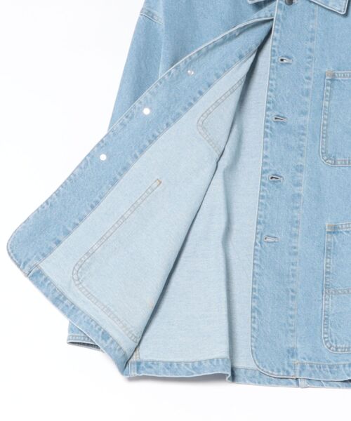 Kappa(カッパ)の「≪Kappa×and ST ウェルネスクラブ≫カバーオール(カバーオール・レディース・ブラック/アイボリー/インディゴブルー・MEDIUM/LARGE/SMALL)」の5枚目の写真