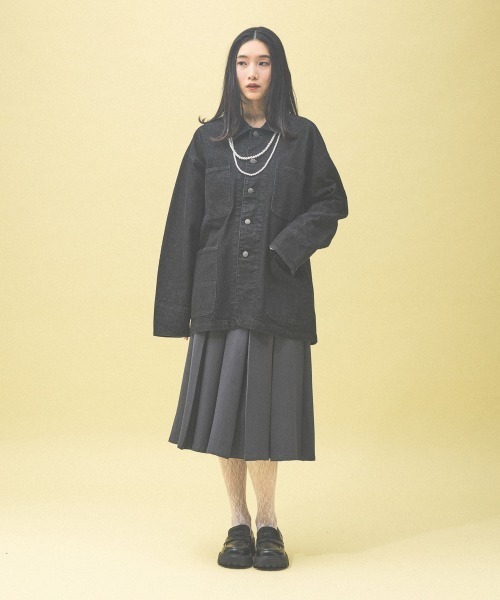 Kappa(カッパ)の「≪Kappa×and ST ウェルネスクラブ≫カバーオール(カバーオール・レディース・ブラック/アイボリー/インディゴブルー・MEDIUM/LARGE/SMALL)」の6枚目の写真