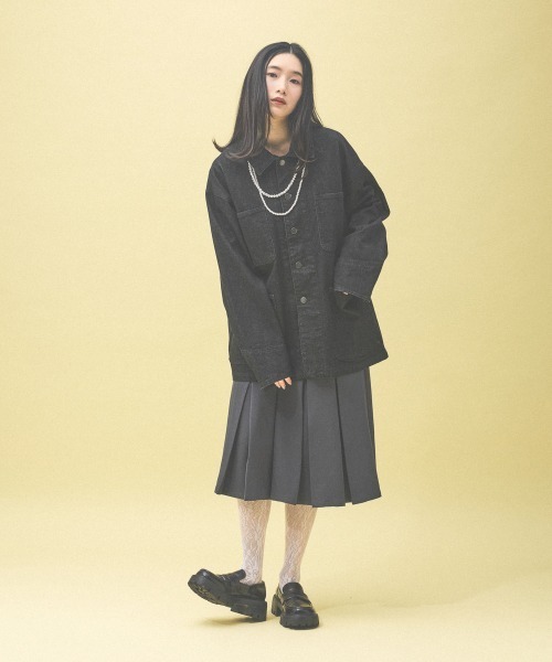 Kappa(カッパ)の「≪Kappa×and ST ウェルネスクラブ≫カバーオール(カバーオール・レディース・ブラック/アイボリー/インディゴブルー・MEDIUM/LARGE/SMALL)」の7枚目の写真