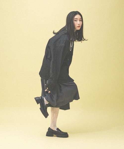 Kappa(カッパ)の「≪Kappa×and ST ウェルネスクラブ≫カバーオール(カバーオール・レディース・ブラック/アイボリー/インディゴブルー・MEDIUM/LARGE/SMALL)」の9枚目の写真