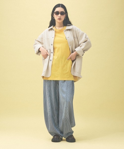 Kappa(カッパ)の「≪Kappa×and ST ウェルネスクラブ≫カバーオール(カバーオール・レディース・ブラック/アイボリー/インディゴブルー・MEDIUM/LARGE/SMALL)」の15枚目の写真