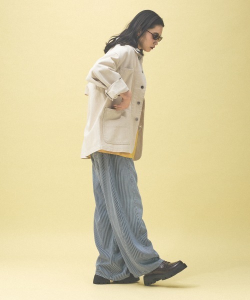 Kappa(カッパ)の「≪Kappa×and ST ウェルネスクラブ≫カバーオール(カバーオール・レディース・ブラック/アイボリー/インディゴブルー・MEDIUM/LARGE/SMALL)」の17枚目の写真