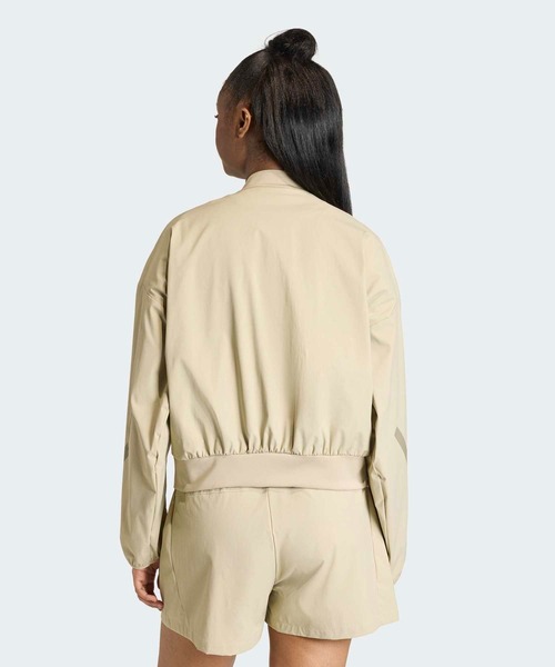 adidas(アディダス)の「アディダス Z.N.E.ウーブン ボンバー / アディダス adidas(MA-1・レディース・ブラック/ベージュ/ブルー・X-LARGE/LARGE/MEDIUM/SMALL/XX-LARGE)」の9枚目の写真