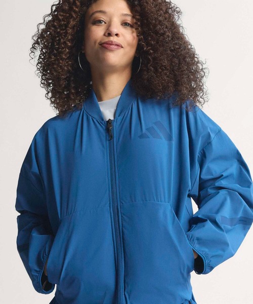 adidas(アディダス)の「アディダス Z.N.E.ウーブン ボンバー / アディダス adidas(MA-1・レディース・ブラック/ベージュ/ブルー・X-LARGE/LARGE/MEDIUM/SMALL/XX-LARGE)」の19枚目の写真