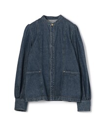 DES PRES | ライトウェイトデニム パフスリーブブルゾン(デニムジャケット)