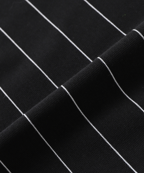 SEEALL（シーオール）の「SEEALL / シーオール EXTRAOVER LS T-SHIRTS（Tシャツ/カットソー・メンズ・ブラック/ホワイト・3/2）」の4枚目の写真